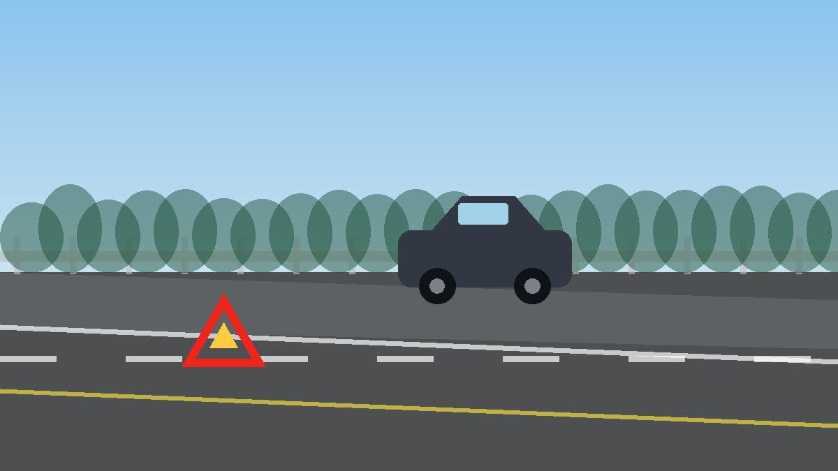 城口道路故障安全等待现场图